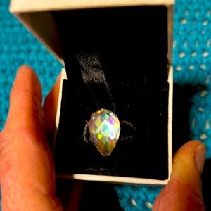 This ring is absolutely beautiful. It has a lot of color.